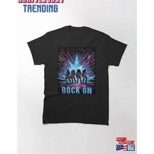 Epic Rock On Tshirt Music Tee Cool Graphic Band Shirt